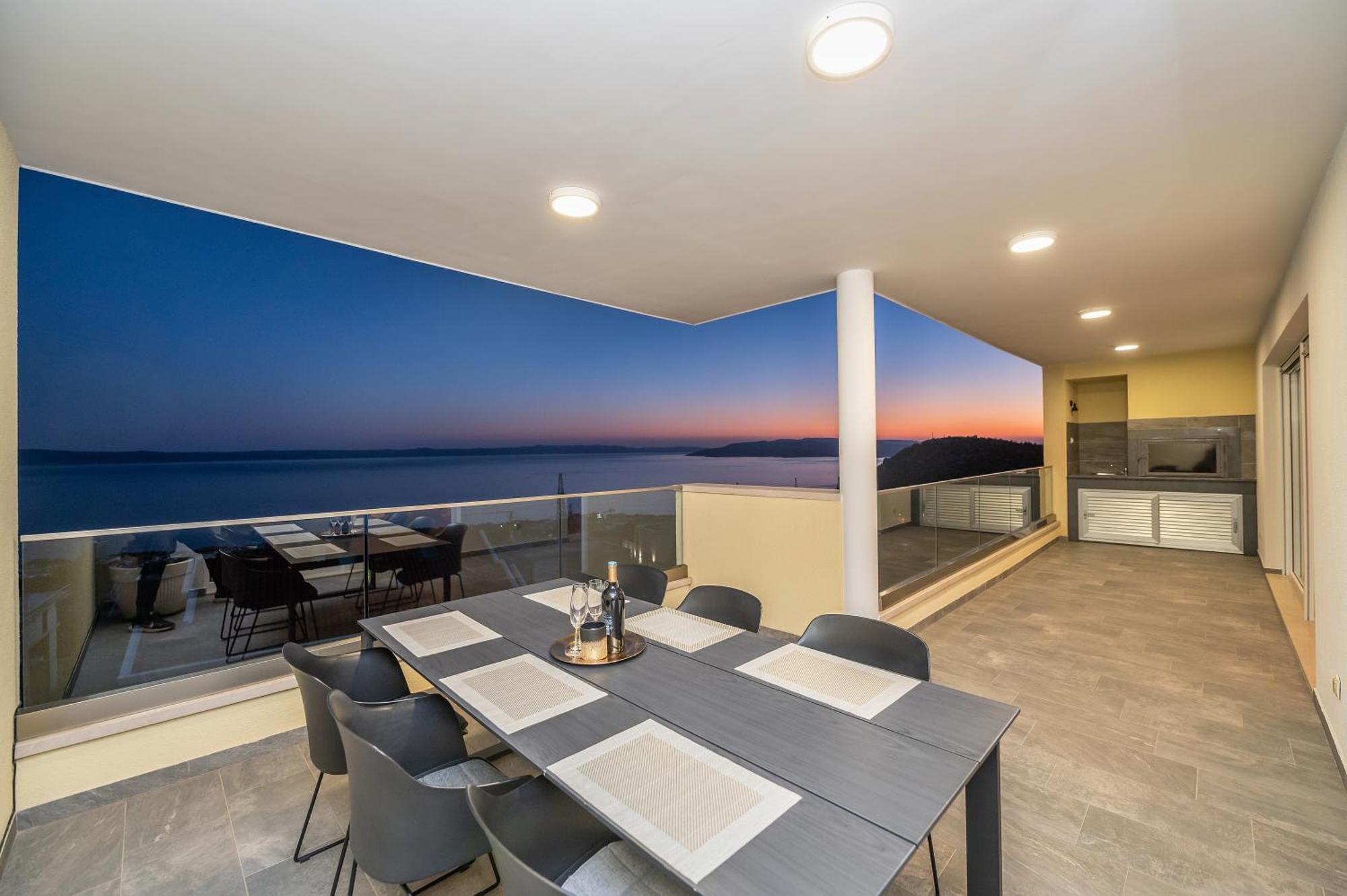 Penthouse Nikola Apartment Makarska Bagian luar foto