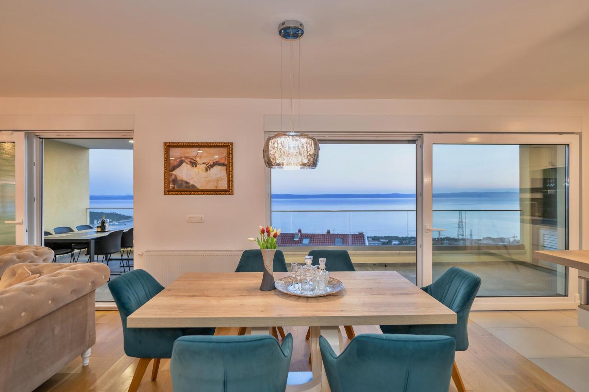 Penthouse Nikola Apartment Makarska Bagian luar foto